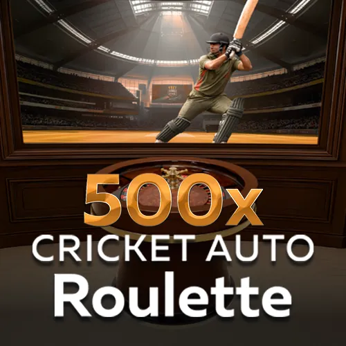500x Cricket Auto Roulette