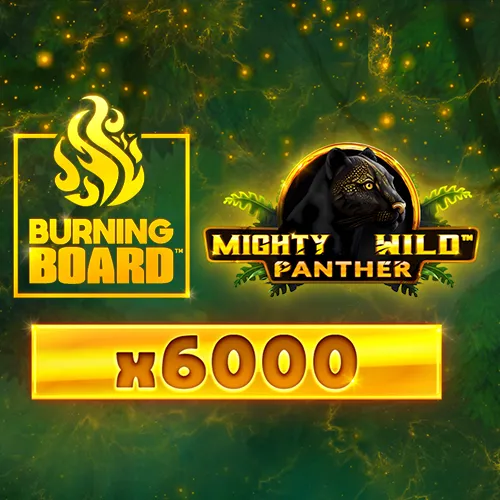 Mighty Wild: Panther Gold Burning Board